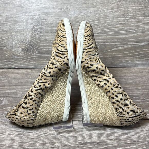 Keds Damsel Cheetah Print Women’s Size 8M Skimmer Jute Wrapped Wedge - Picture 8 of 10